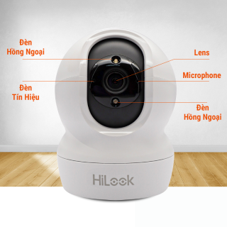 Camera WiFi IP trong nhà Hikvision Hilook IPC-P220-DW 2.0 MP
